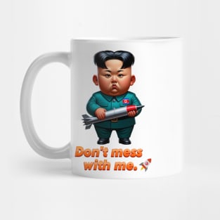 A Mischievous Boy from North Korea Mug